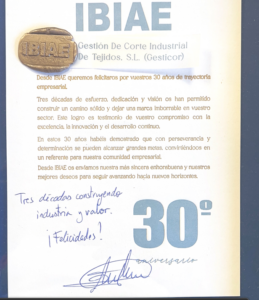 ibiae gesticor 30 años